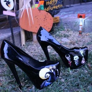 Nightmare Before Christmas Shoes Heels
